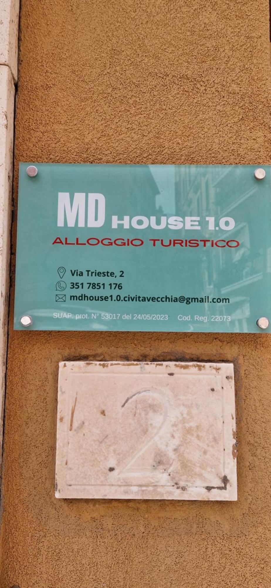 Bed and Breakfast Md House Civitavecchia Esterno foto